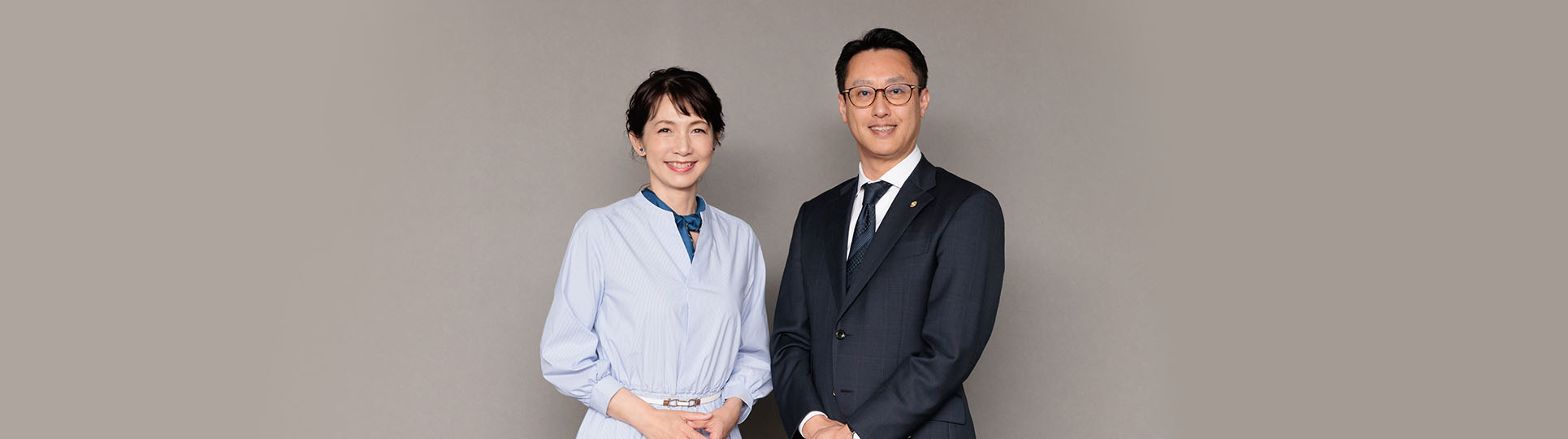 写真：渡辺 氏と得丸 氏